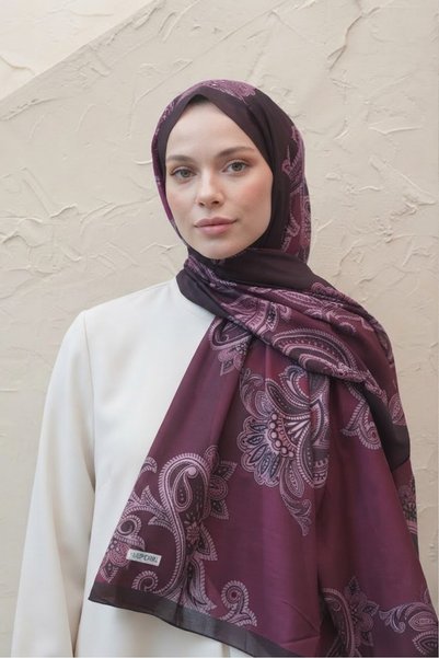 YILDIZ SCARFS Buta Pattern Indian Cotton Shawl