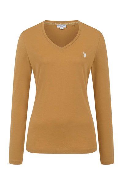 U.S. Polo Assn. Damen T-Shirt Langarm P-074