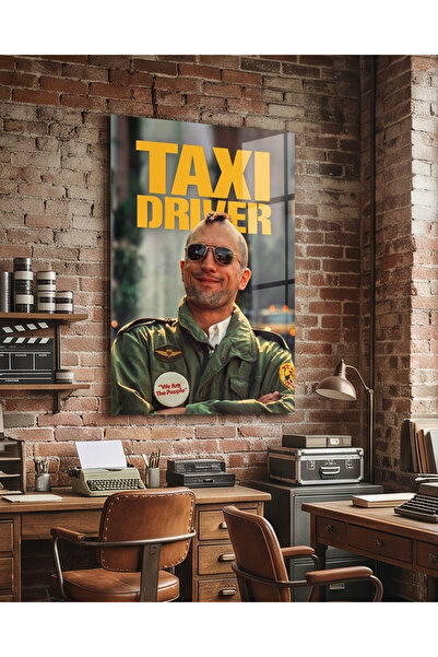 Taxi Driver Pleksi Tablo – Film Temalı Ev ve Ofis Duvar Dekoru