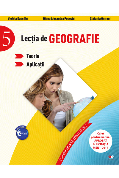 Litera Lectia de geografie - Clasa 5 - Teorie. Aplicatii - Violeta Dascalu, D...