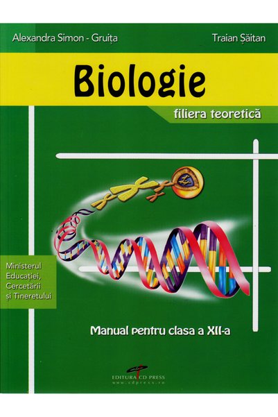 CD Press Biologie - Clasa 12 - Manual - Alexandra Simon-Gruita, Traian Saitan