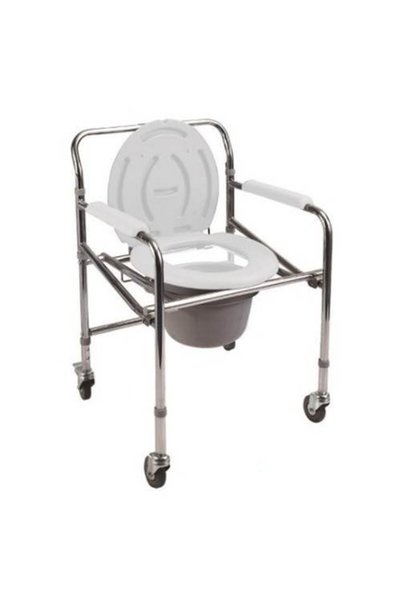Medikaltec Tekerlekli komot – kolay taşınabilir | Comfort Plus