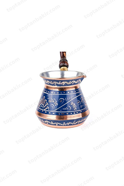 Haale Copper Coffee Pot Erzincan Handcrafted Set of 3 Chubby (for 8-6-4 People)