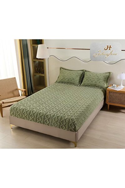 naniland.ro Husă de Pat Cocolino 2 Persoane 3 Piese cu Elastic 180x200 cm, Mo...