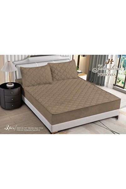 CasaDesteapta.ro Husă Matlasată Topper 2 Persoane cu Elastic 180x200 cm, Mode...