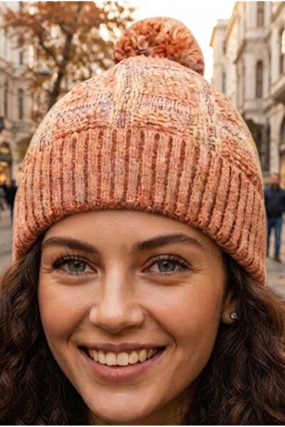 Uniquetrenders Women's Pompom Knitted Knitwear Beanie with Lining Inside, Win...