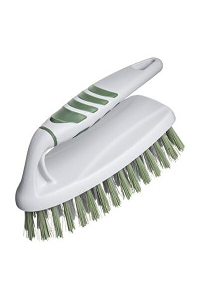 CBD CORAL BEST DEALS Perie de Curatare Alba Verde Olive 15cm, 15x6x8cm, Plastic