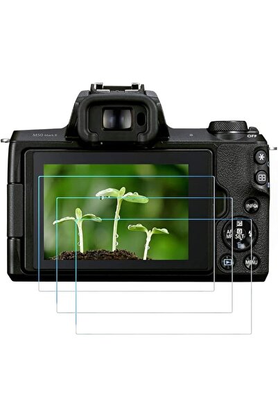 GENERAL واقيات شاشة M50 Mark II متوافقة مع كاميرا Canon EOS M50 M50II M6 M6II...