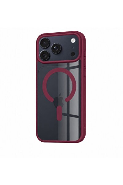 REDz Accessories Θήκη MagSafe για Apple iPhone 18 Pro, Διαφανής Πλάτη, Έγχρωμ...