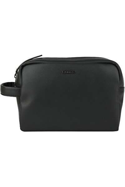 Police Clutch Men's Women's Handbag Faux Leather Toiletry Bag Travel Suitcase...