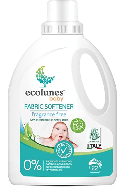Ecolunes منعم أقمشة الأطفال خالٍ من العطور 1000 مل
