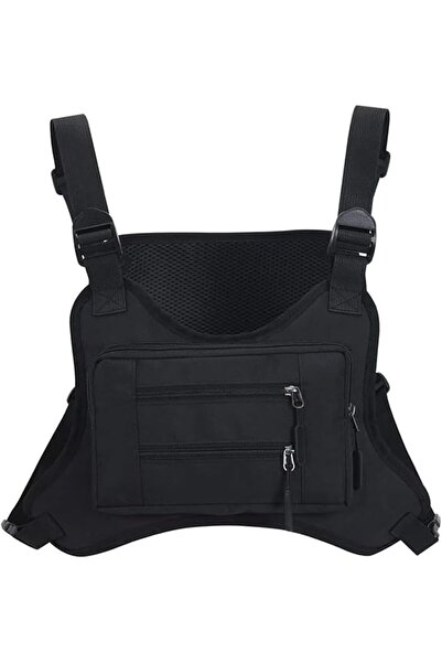 wisfunlly Sports Chest Bag For Men Women, Waterproof Lightweight Front Chest ...