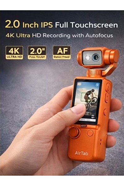 Other AİRTAB Pocket 4 Handheld Camera 4K Ultra HD