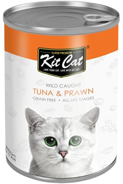 Kit Cat Wet Food Tuna & Prawn 400g