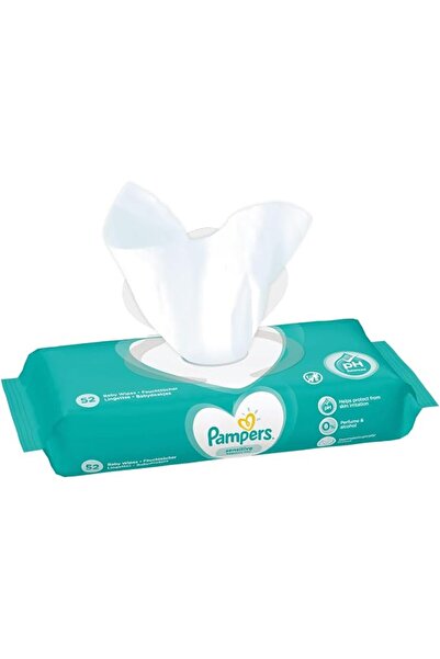 Pampers Baby Wipes Pampers Sensitive Baby Wet Wipes 624 wipes (12 x 52) unsce...