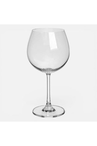 CBD CORAL BEST DEALS Pahar cu Picior pentru Vin Rosu - 643ml, 10x21.5cm, Sticla
