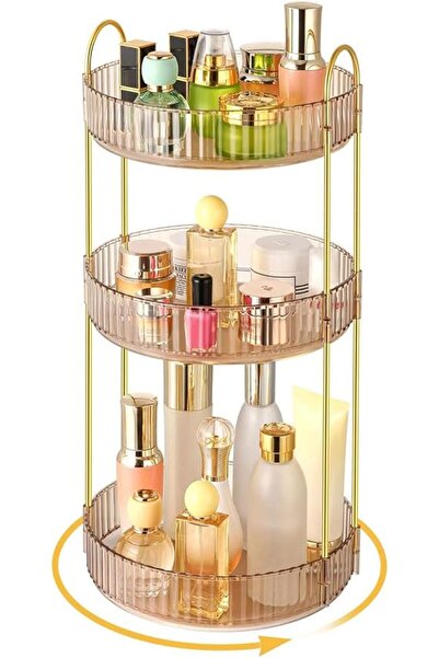 GENERAL Zavaxa 360 Degree Rotating Makeup Organizer Large Cosmetic Organizer ...