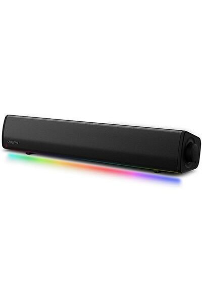 CREATIVE ساوند بلاستر GS3 ساوند بار للألعاب بإضاءة RGB، فائق العرض