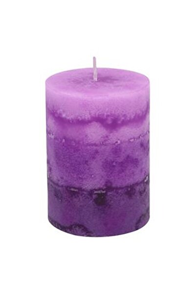 CBD CORAL BEST DEALS Lumanare Parfumata Mov Lila cu Aroma de Lavanda Ø6.8x9.5cm