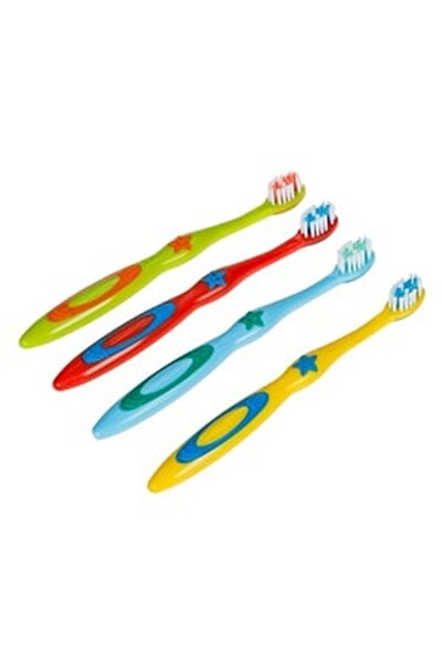 CBD CORAL BEST DEALS Periute de Dinti pentru Copii Bleu Verde Galbena Rosie S...