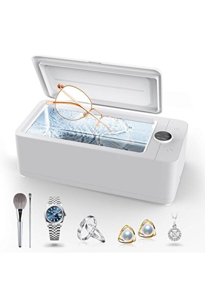 KASTWAVE Ultrasonic Jewelry Cleaner 50KHz Professional Cleaning Machine with ...