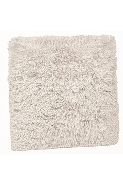 CBD CORAL BEST DEALS Perna Decorativa de Iarna Shaggy Bej 51x51cm, 50x50 cm, ...
