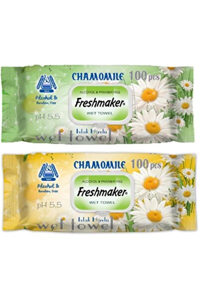 Freshmaker مناديل فريش ميكر بزهرة البابونج، 100 منديل |   عدد واحد