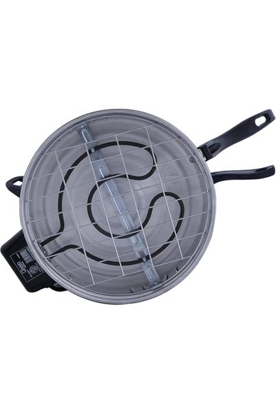 Janome Pin JANO 30CM 1100W Electric Bread/Roti/Tortilla And Pizza Maker S/S Tube, On/Off Switch Convenient Cont