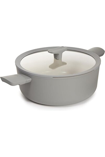 Berghoff Balance Non-stick Ceramic Stockpot 11", 6.5qt., Multifunctional Glas...
