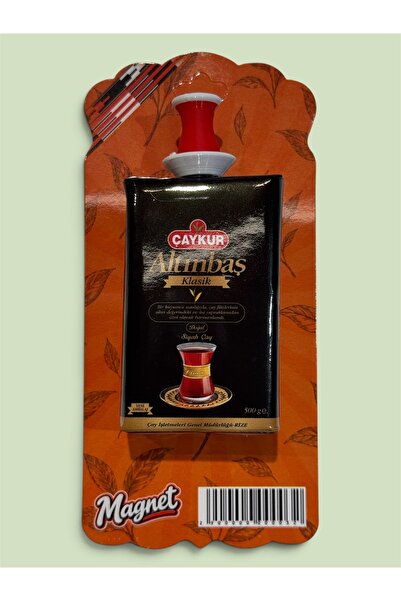 Genel Markalar Rize Çay Paketi Magnet – ÇayTemalı 3D Buzdolabı Magneti – Yöre...