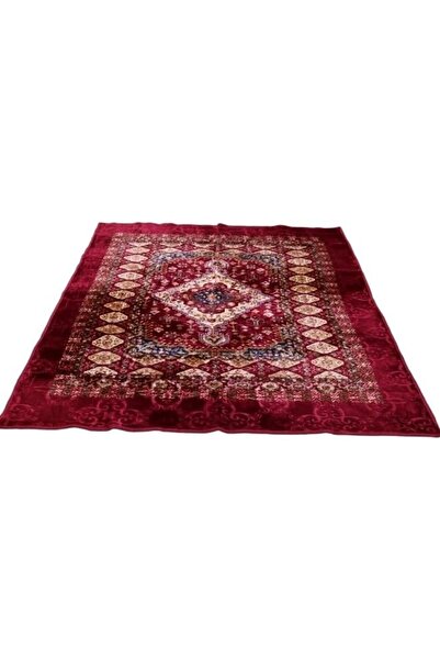 Generic Velvet 3D Abstract Area Rug, 2X3 Meters, Red, High Pile, Machine Made...