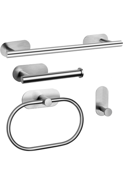 Sumkyle Bathroom Accessories Set, 4-Piece Bathroom Hardware Set