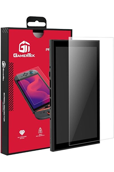 Gamertek Nintendo Switch 2 Screen Protector (2-Pack) – Tempered Glass, Anti-S...
