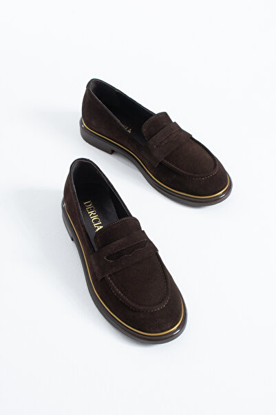 dericia shoes Riviera Genuine Leather Suede Casual Women's Loafer