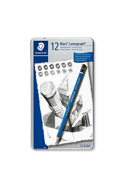 Staedtler Set de creioane cu grafit Mars Lumograph |   Set de 12 piese