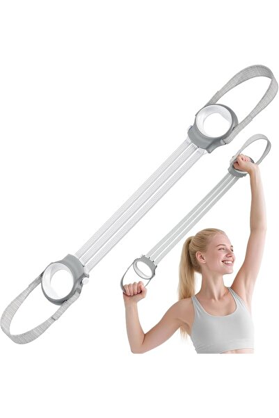 KASTWAVE Figure 8 Fitness Resistance Bands with Handles, 20-60lb Elastic Exer...