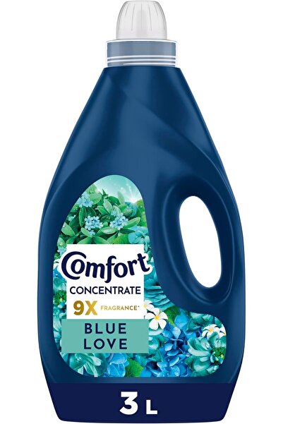COMFORTBANYO منعم أقمشة كومفورت كونسنتريت، برائحة الحب الأزرق، 3 لتر