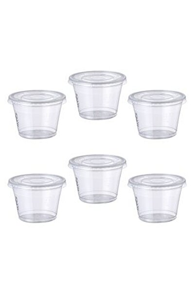 CBD CORAL BEST DEALS Boluri din Plastic Rotunde Transparente Reutilizabile cu...