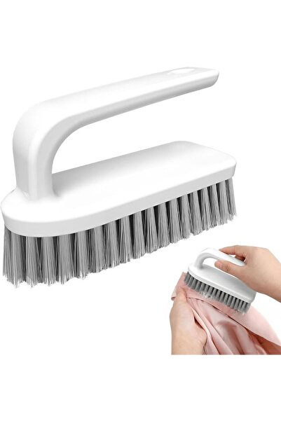 ToolHouse Multi-Purpose Laundry Brush with Comfort Grip, Stiff Bristle Cleani...