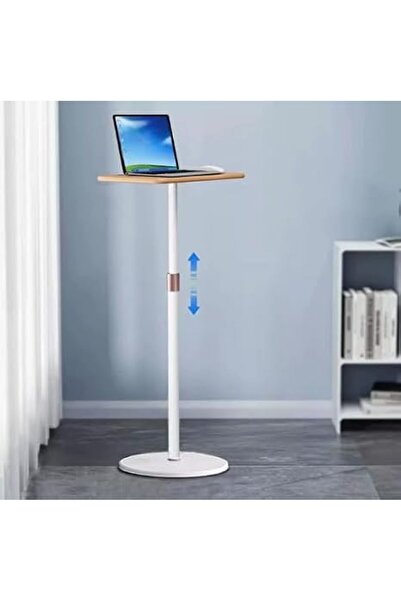 XICEN Portable Laptop Floor Stand, Standing Sitting Height Adjustable 27.5" t...