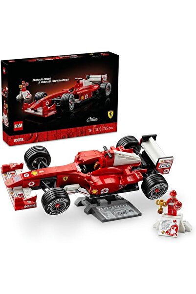 LegoPazar LEGO Icons Ferrari F2004 & Michael Schumacher 11375
