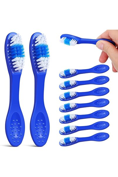 TERRIFI 10 Pcs Mini Travel Toothbrush, Suitable for Portable Oral Hygiene Sho...