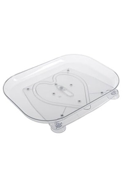 CBD CORAL BEST DEALS Tava Rotativa Organizare 35x26x3, 2cm, Plastic, Transparent
