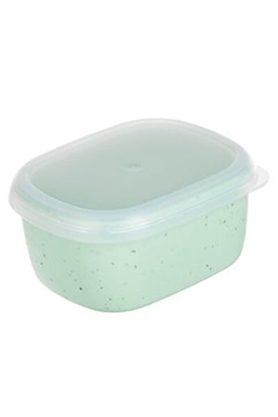 CBD CORAL BEST DEALS Caserola Mini din Plastic Verde Menta 200ml, 10x8x5cm, T...