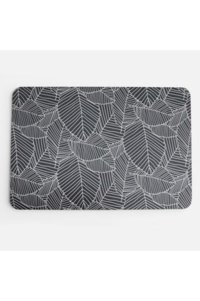 CBD CORAL BEST DEALS Covoras de Baie Ultra Absorbant Gri 60x40cm, Cauciuc, Po...
