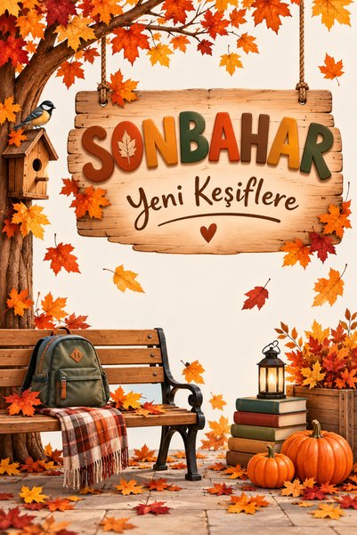PROMISEBACKDROP2 150x200 cm, Sonbahar, Okul Etkinlik Kumaş Fon