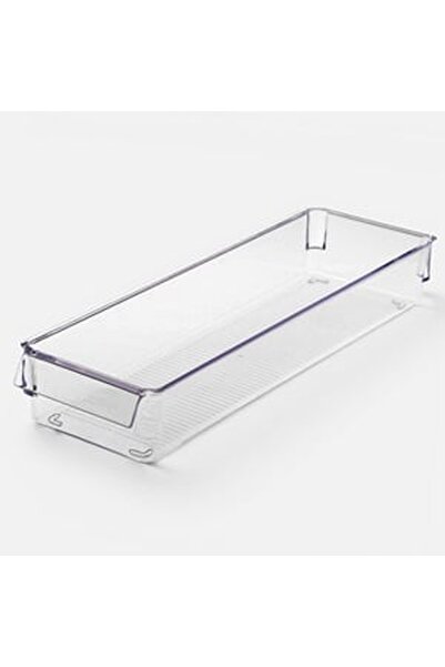CBD CORAL BEST DEALS Organizator din Plastic Transparent cu Maner pentru Frig...