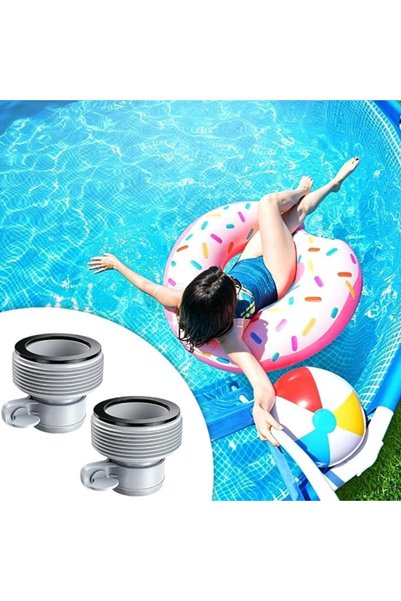 ANYUAN Pool Filter Pump Connector, Pool Hose Adapter, Pack 1.5 Inch Adapter f...