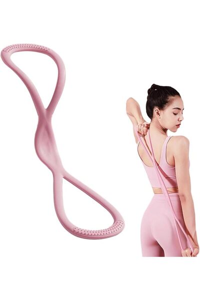 Tazweeq Resistance Bands, Figure 8 Resistance Bands for Women Men, 8 Shaped S...