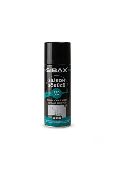 Spreycim Sibax SB8200 Silikon Sökücü Sprey Mastik Yapıştırıcı Temizleyici 400 ML